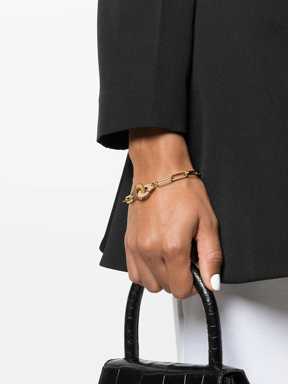 фото Dihn van браслет menottes из желтого золота