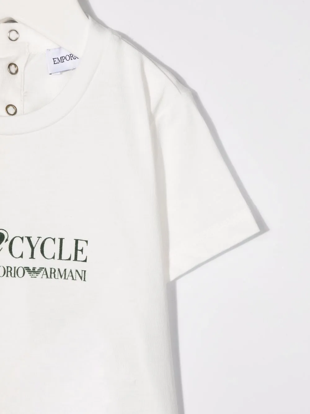 фото Emporio armani kids топ с логотипом