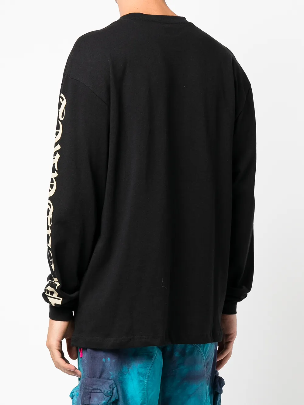 фото Pleasures футболка с длинными рукавами и логотипом