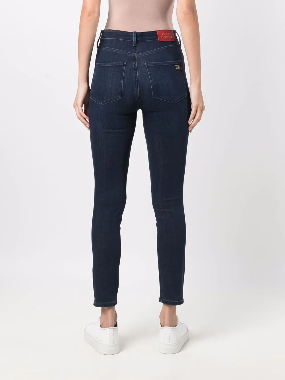 фото Tommy hilfiger джинсы скинни с полосками