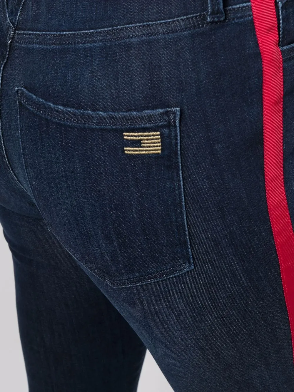фото Tommy hilfiger джинсы скинни с полосками