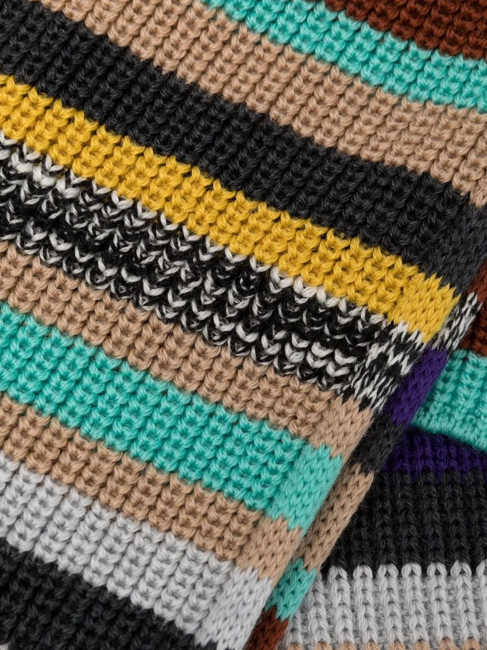фото Missoni вязаный шарф в полоску