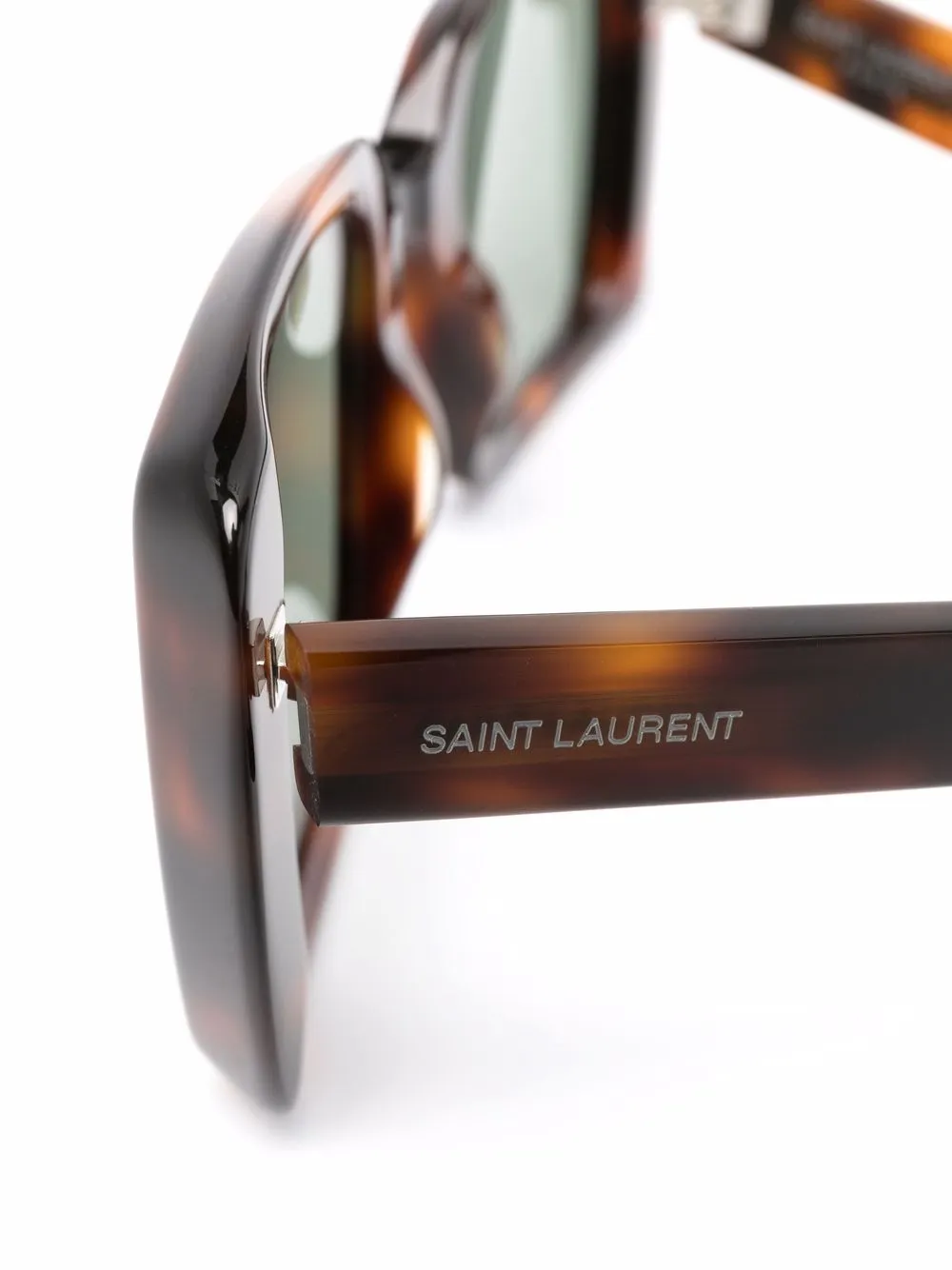 фото Saint laurent eyewear солнцезащитные очки sl 497 в прямоугольной оправе