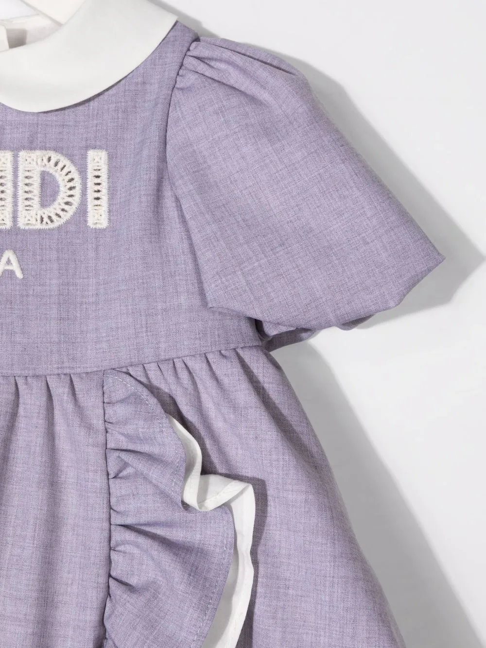 фото Fendi kids платье с логотипом
