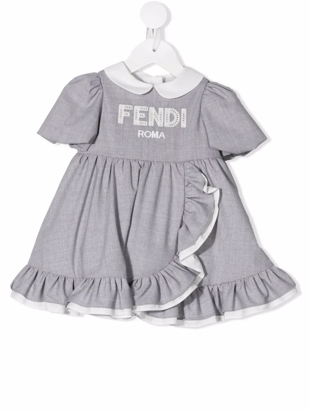 фото Fendi kids платье с логотипом