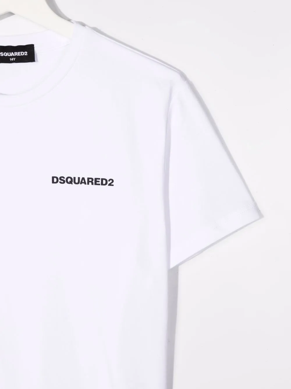 фото Dsquared2 kids футболка с логотипом
