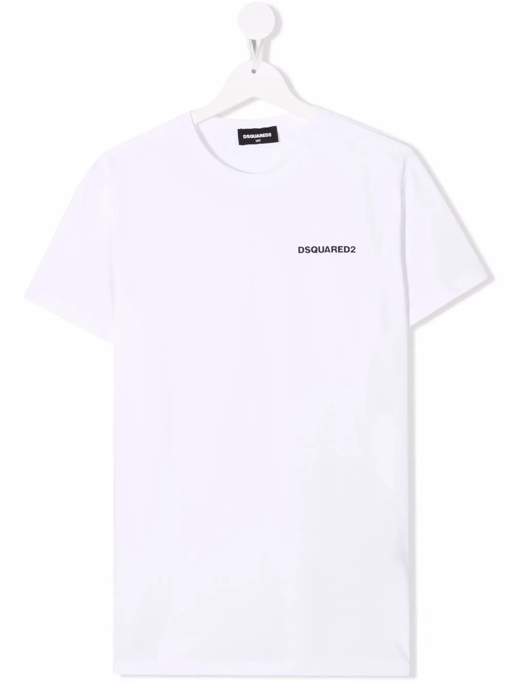 фото Dsquared2 kids футболка с логотипом