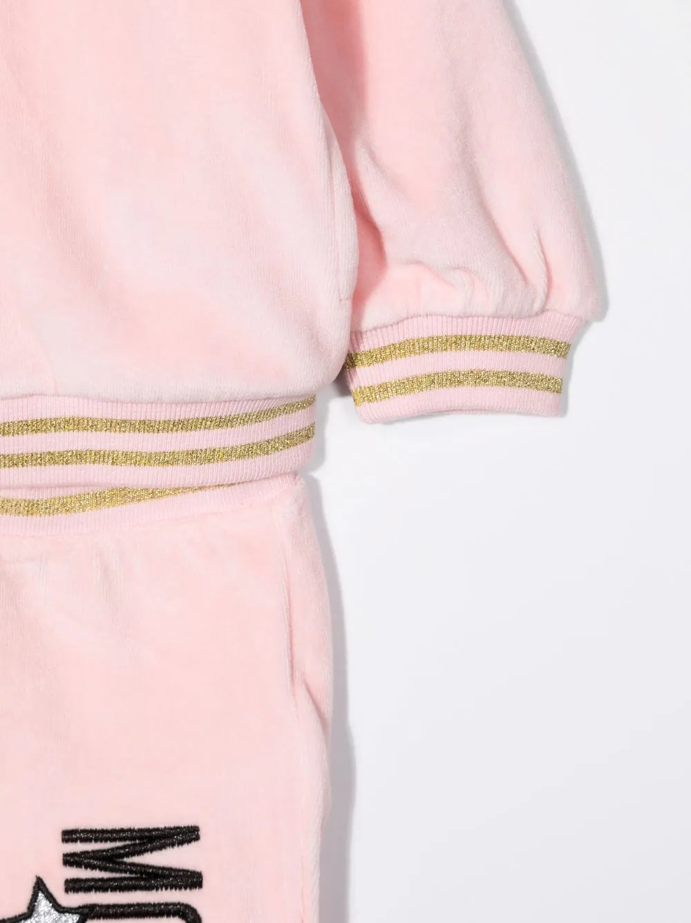 фото Moschino kids спортивный костюм с нашивкой teddy bear