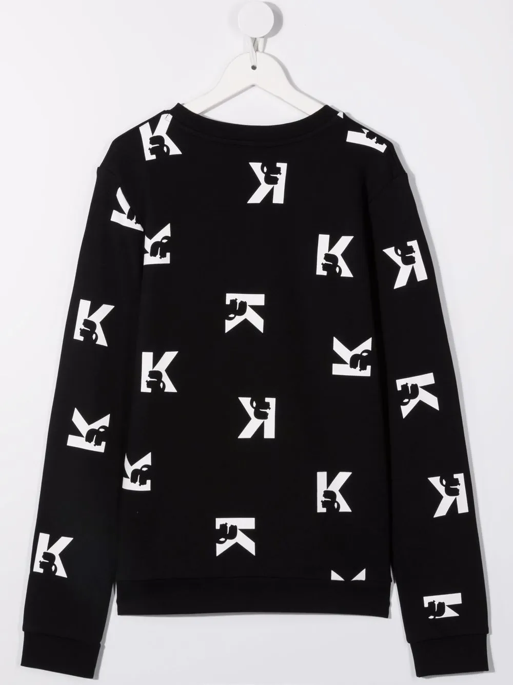 фото Karl lagerfeld kids свитер с логотипом