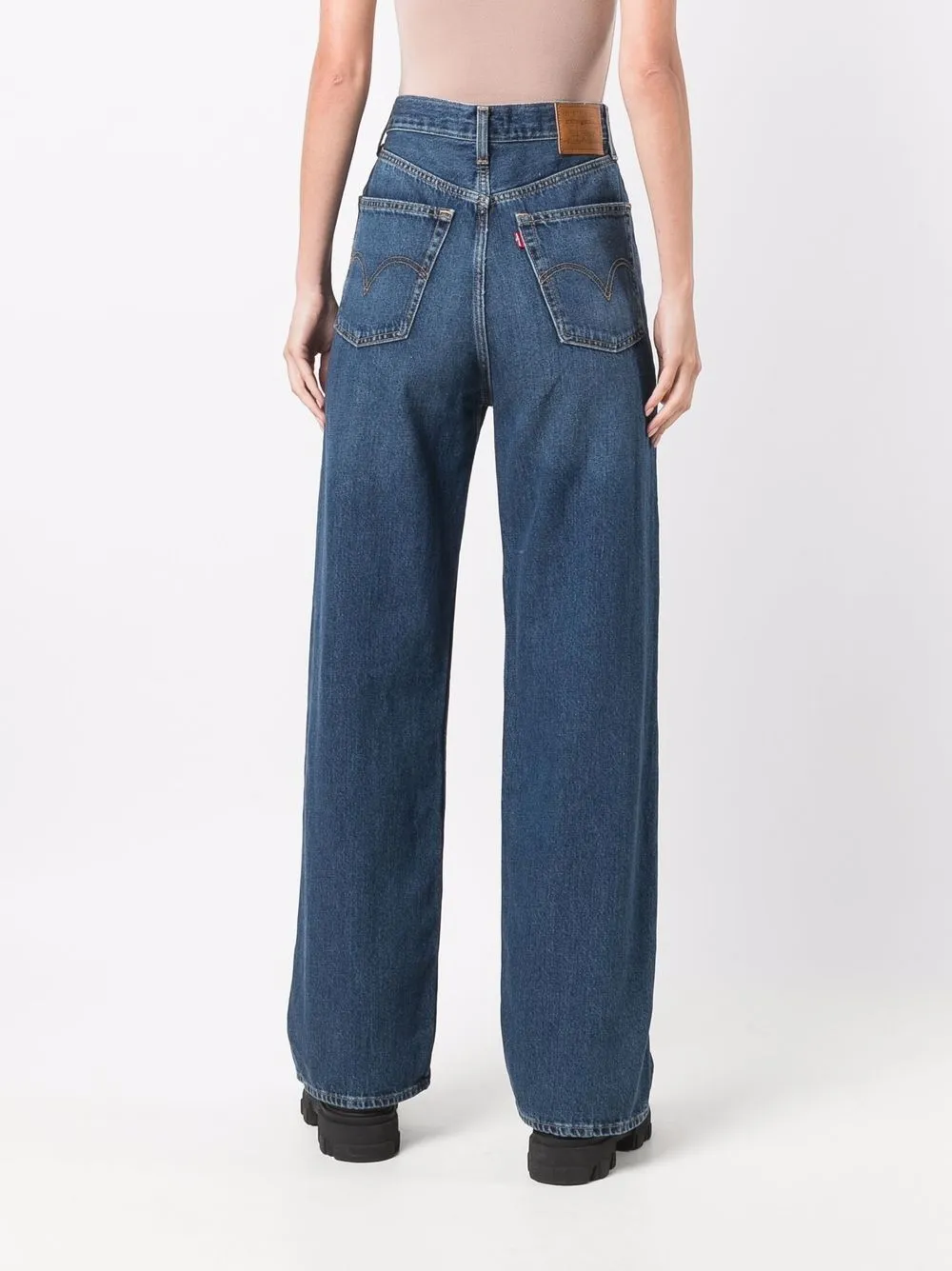 фото Levi's прямые джинсы с завышенной талией