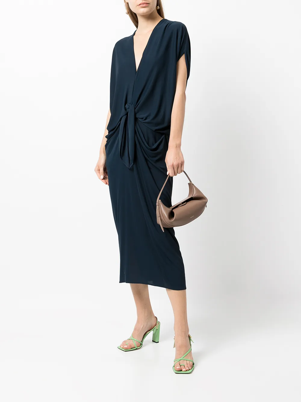 фото Maria grachvogel платье миди с драпировкой