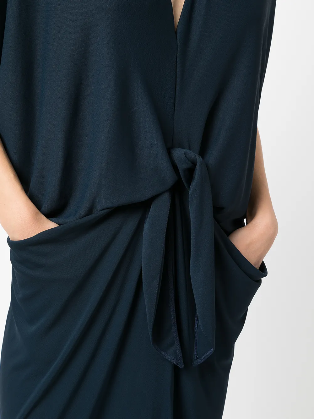 фото Maria grachvogel платье миди с драпировкой