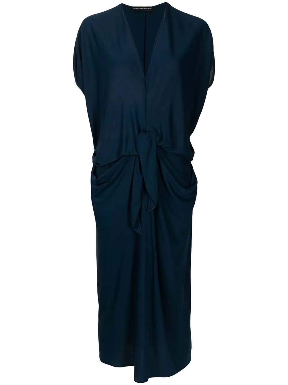 фото Maria grachvogel платье миди с драпировкой