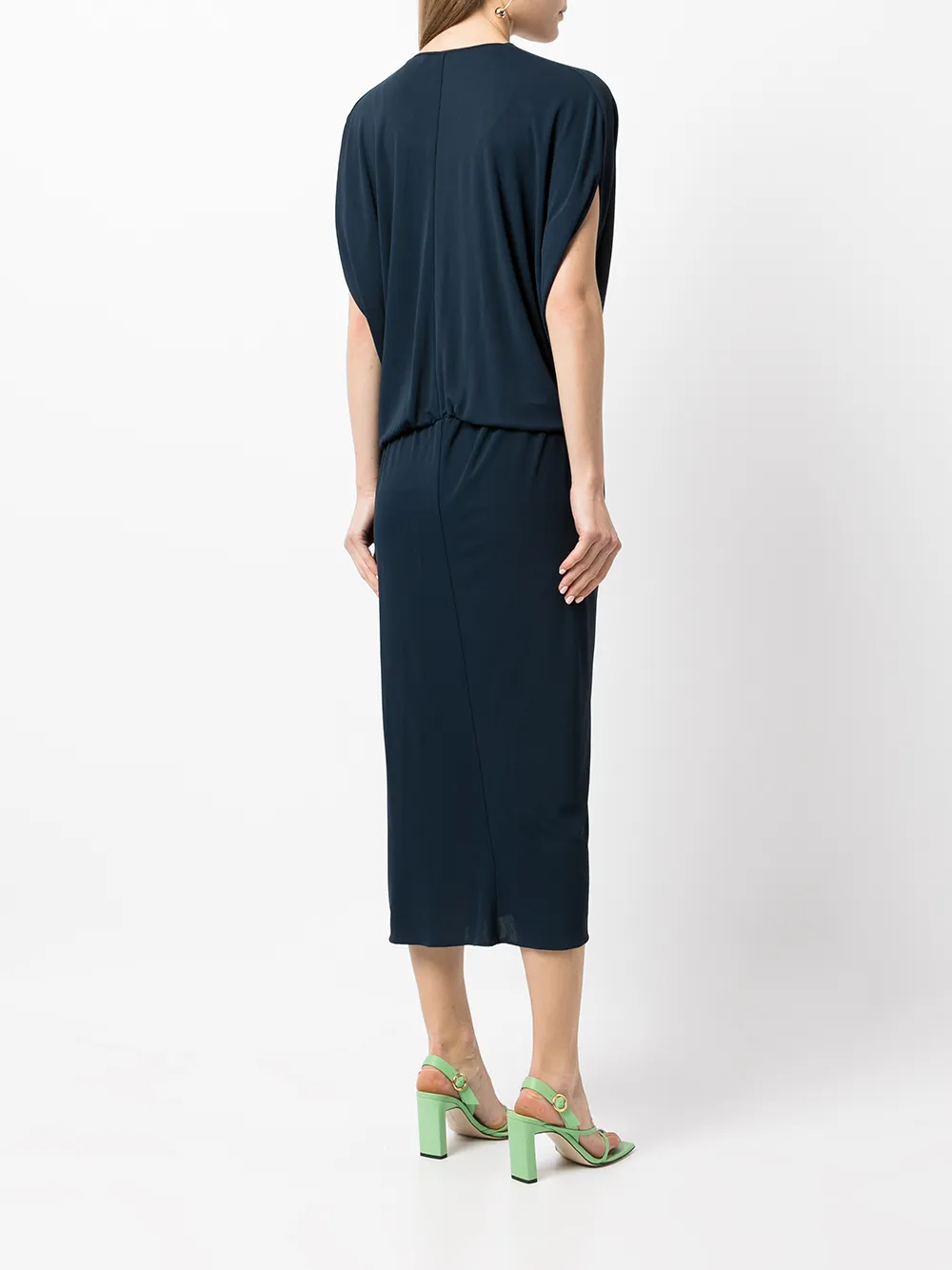 фото Maria grachvogel платье миди с драпировкой