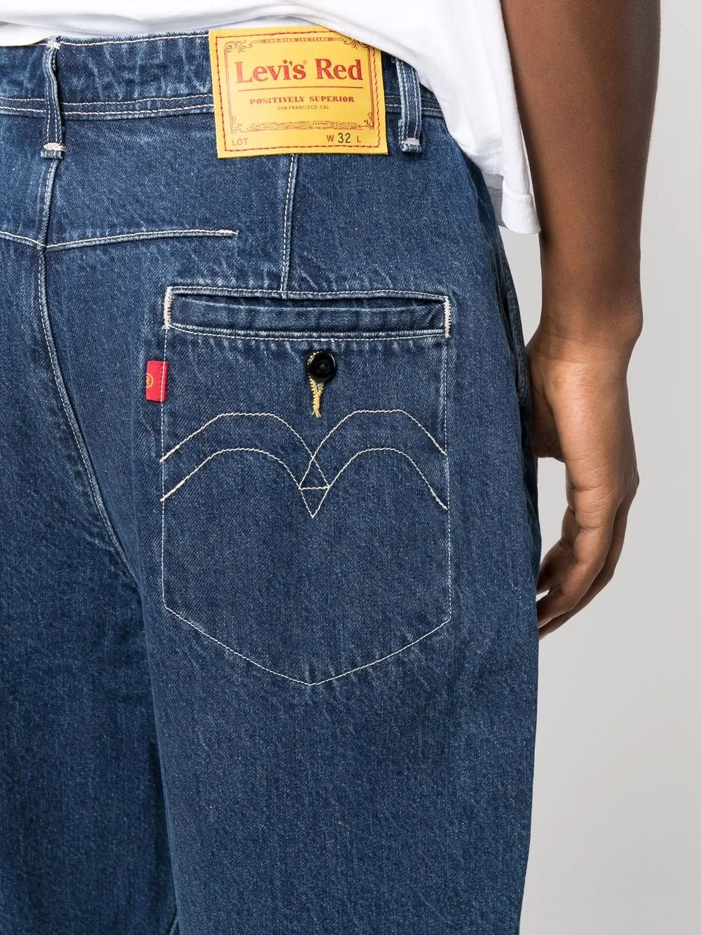 фото Levi's red широкие джинсы red 1999 twisted baggy