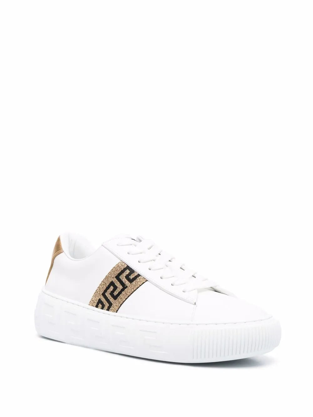 фото Versace кроссовки la greca
