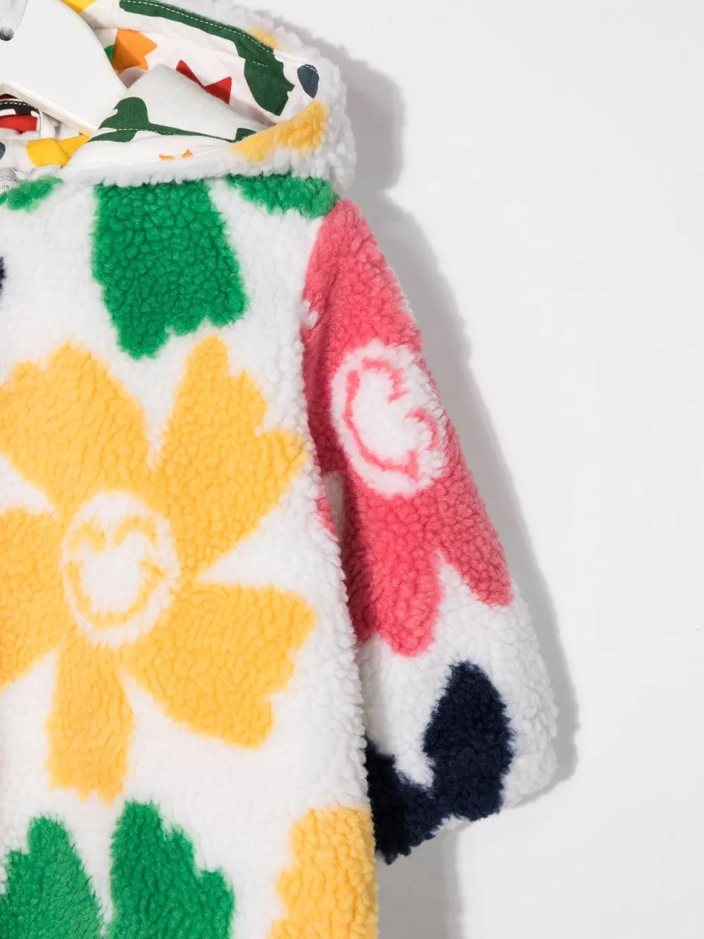 фото Stella mccartney kids флисовый комбинезон с цветочным принтом