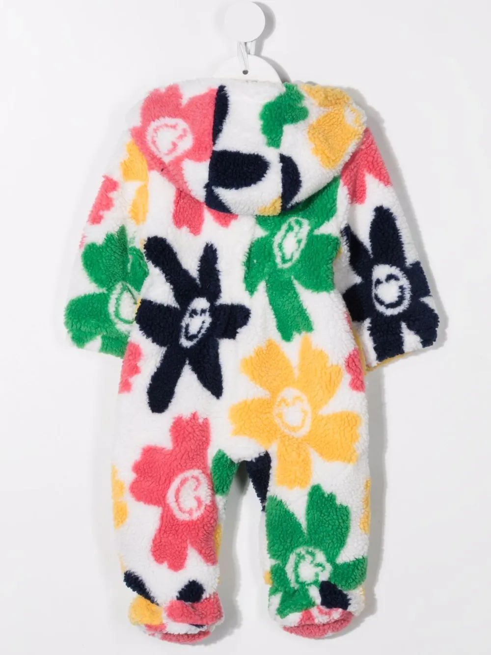 фото Stella mccartney kids флисовый комбинезон с цветочным принтом