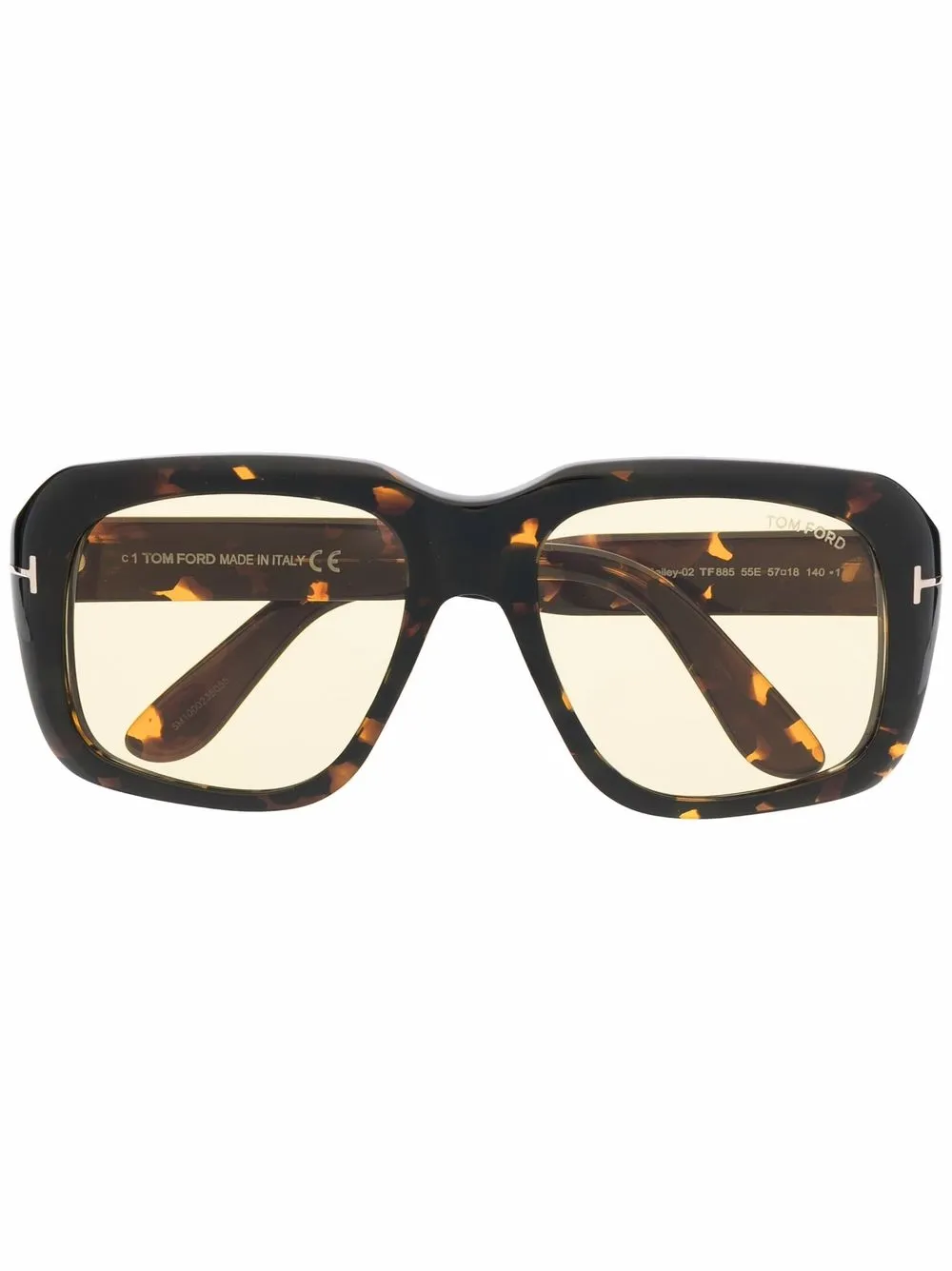 фото Tom ford eyewear солнцезащитные очки в оправе черепаховой расцветки