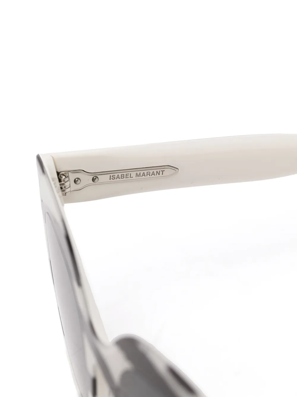 фото Isabel marant eyewear солнцезащитные очки с анималистичным принтом