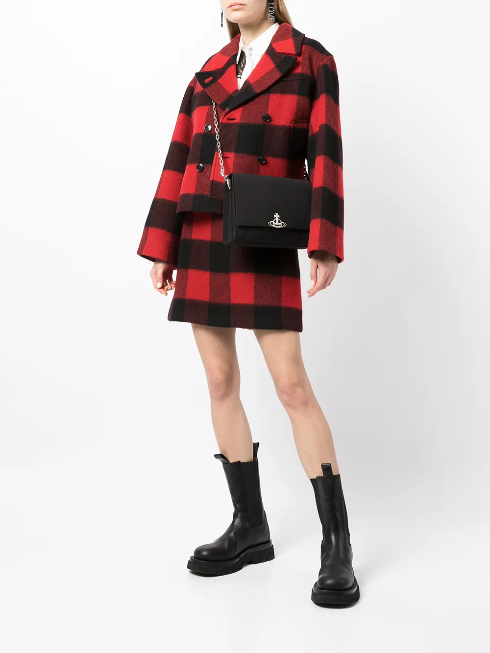 фото Vivienne westwood сумка через плечо с декором orb