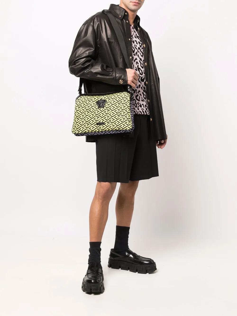 фото Versace сумка для ноутбука с логотипом