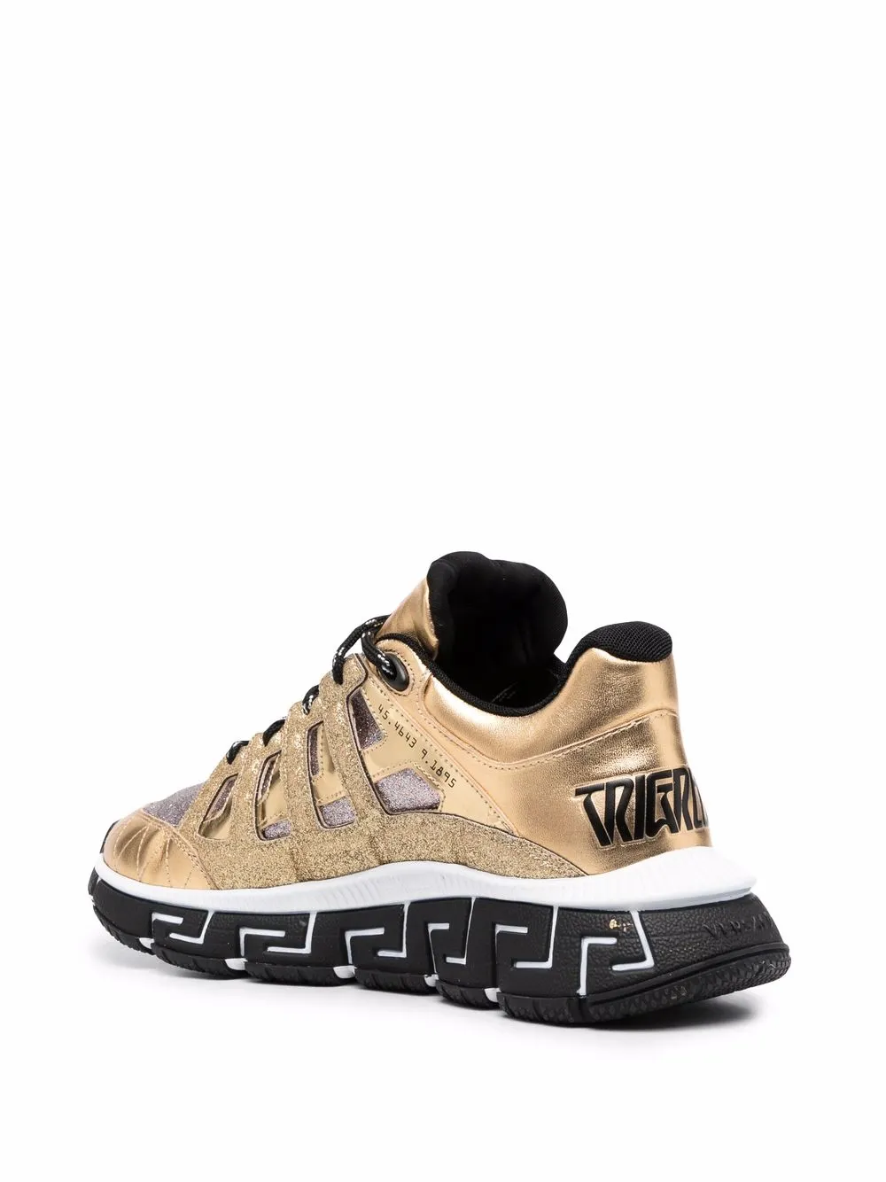 фото Versace кроссовки trigreca с вырезами