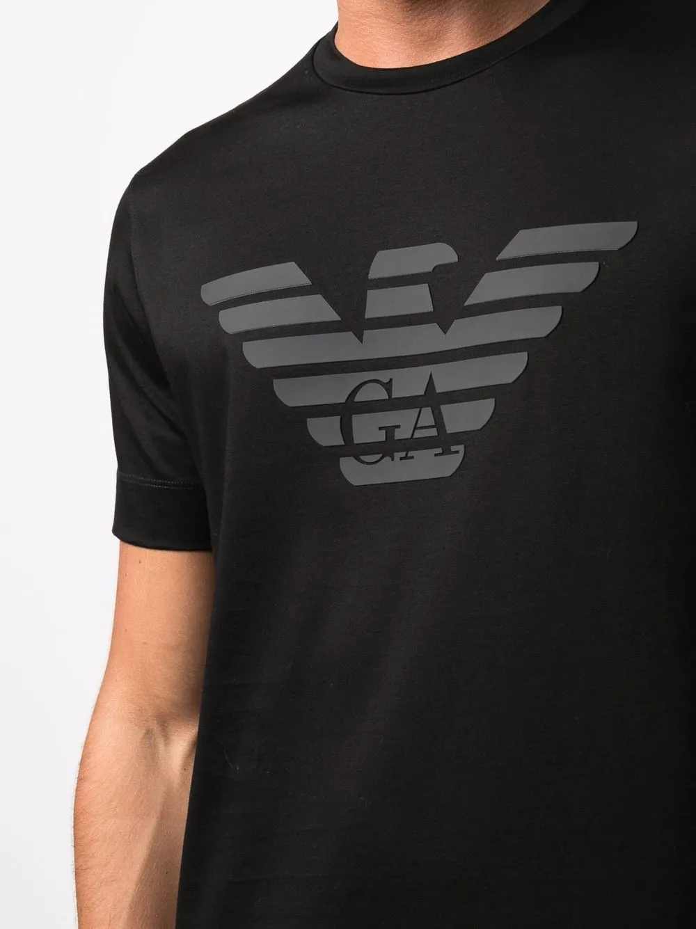 фото Emporio armani футболка с логотипом