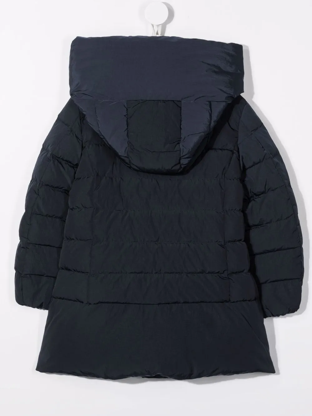 фото Woolrich kids пуховик с капюшоном