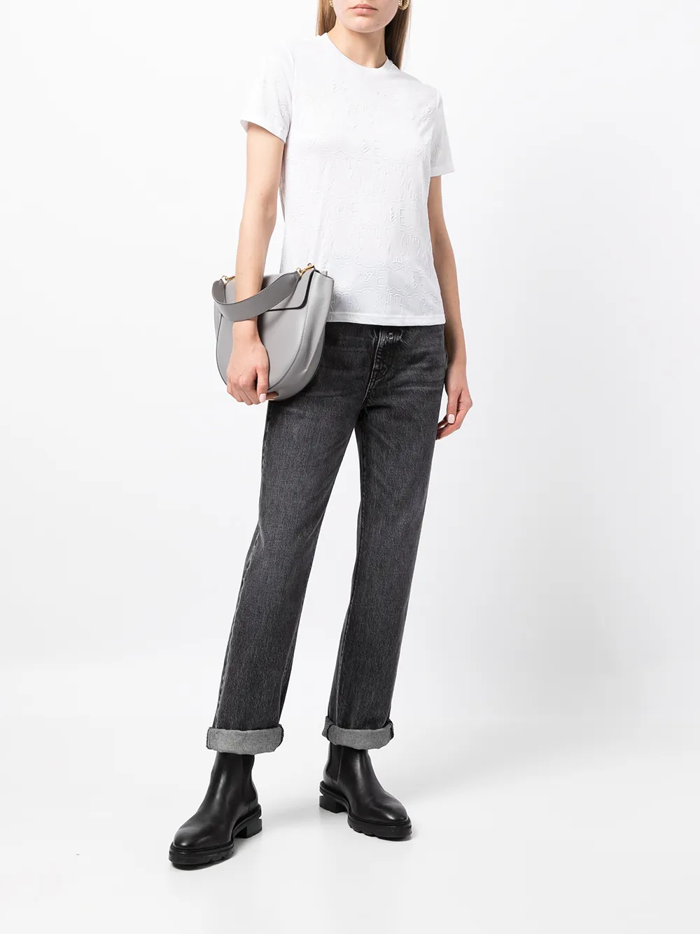 фото Emporio armani футболка с тиснением