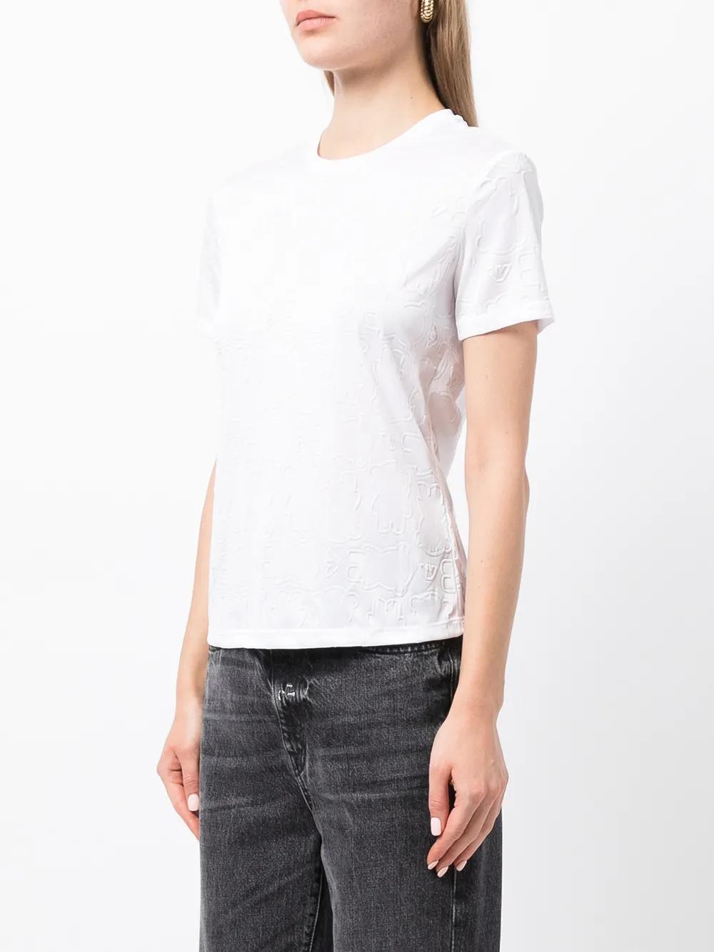 фото Emporio armani футболка с тиснением