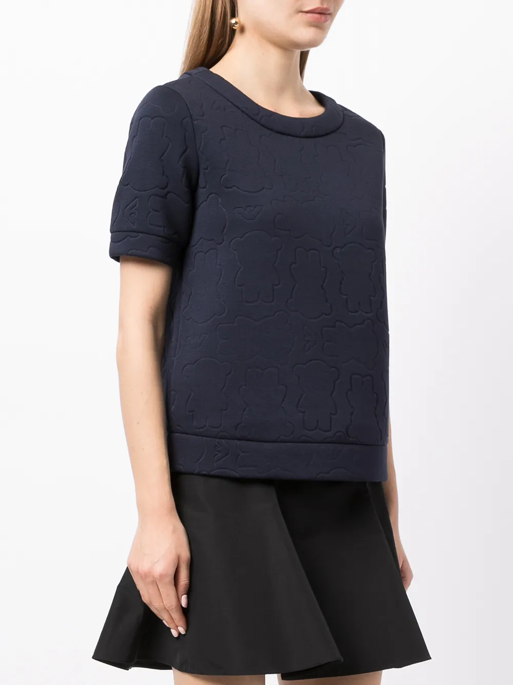 фото Emporio armani футболка manga bear с тиснением