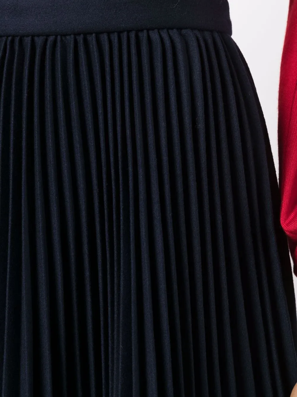 фото Red valentino плиссированная юбка мини