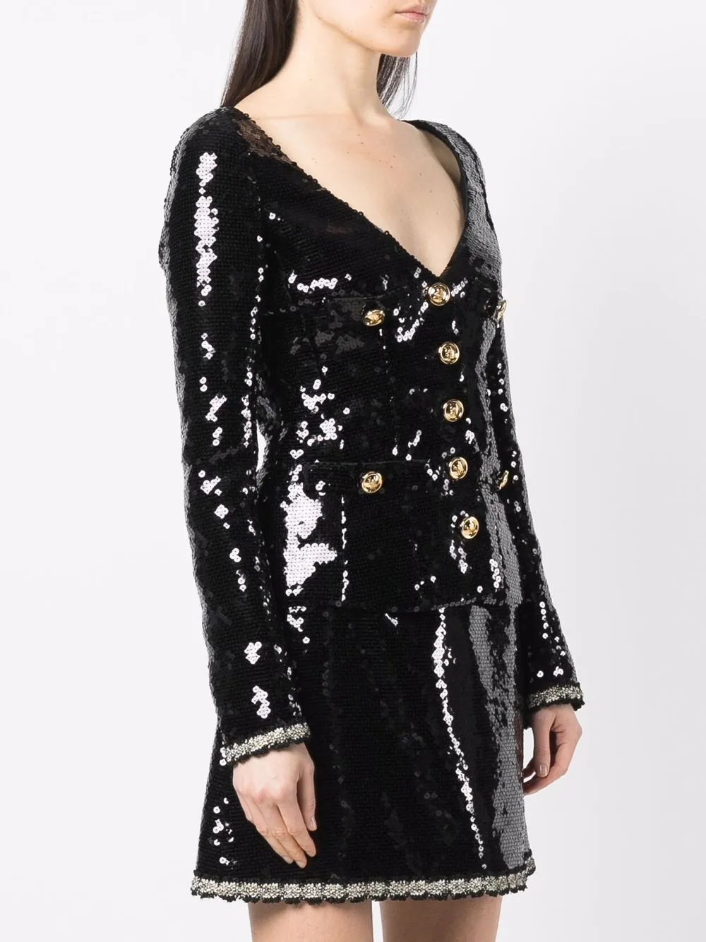фото Giambattista valli топ с пайетками