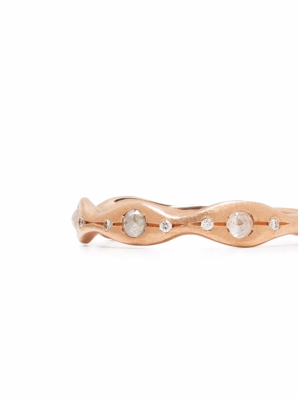 фото Sirciam кольцо carousel из розового золота с бриллиантами