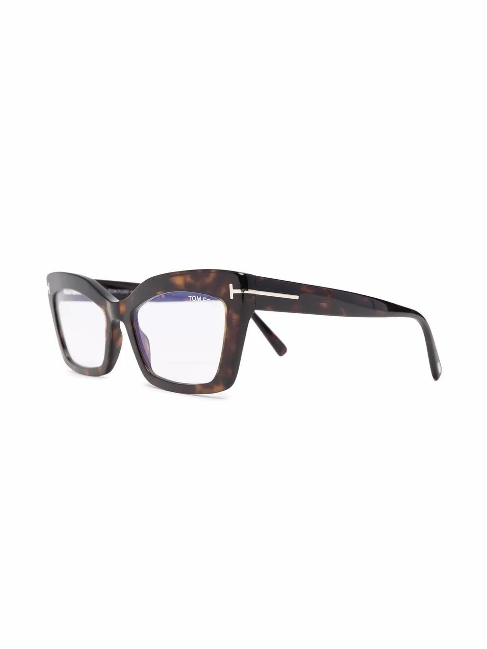 фото Tom ford eyewear очки в оправе 'кошачий глаз'