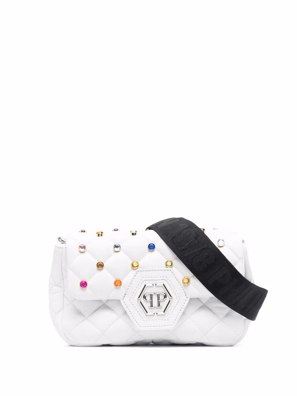 фото Philipp plein сумка на плечо с логотипом hexagon