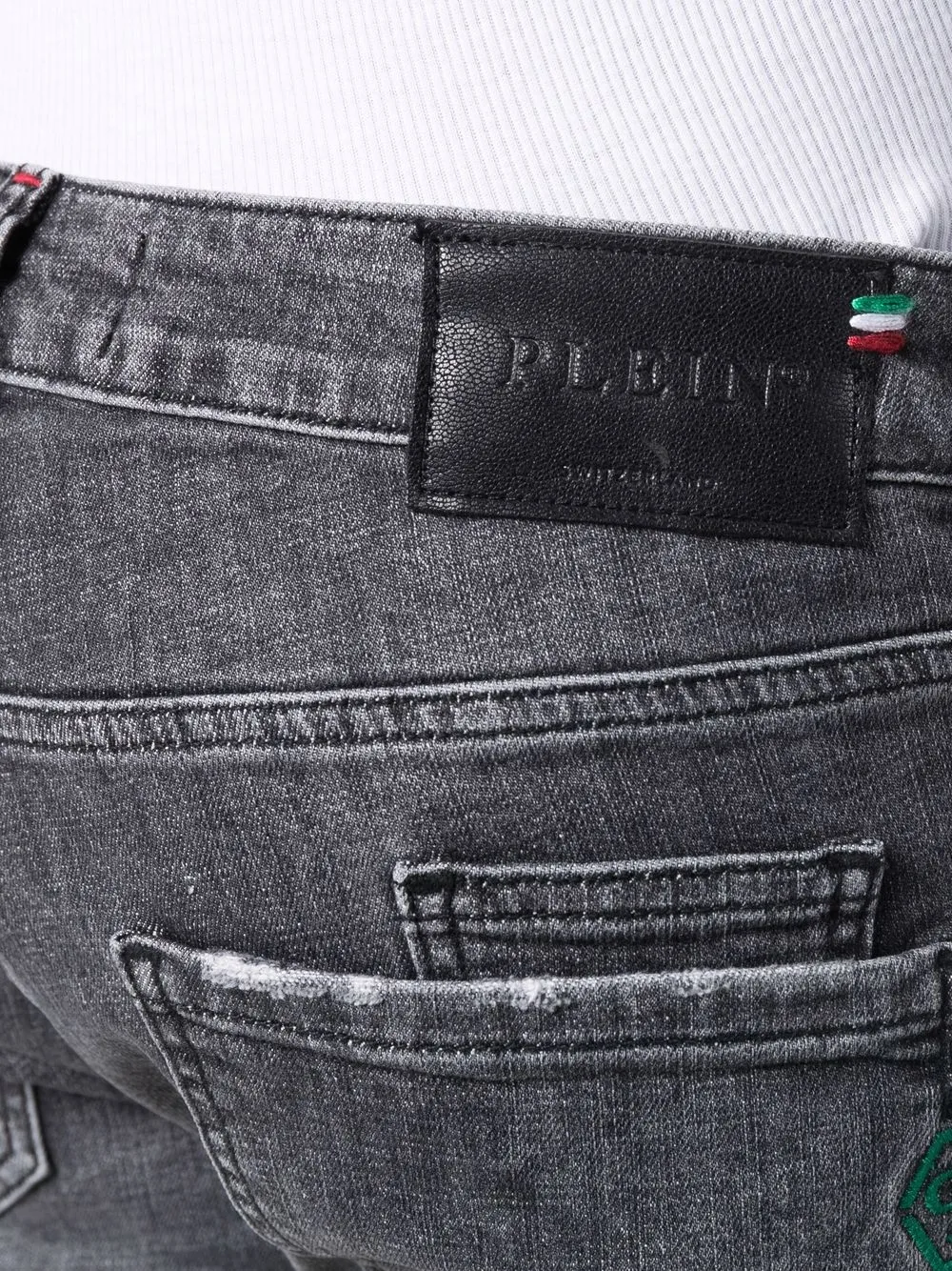 фото Philipp plein прямые джинсы средней посадки