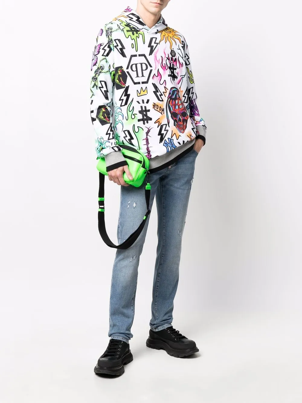 фото Philipp plein худи с узором