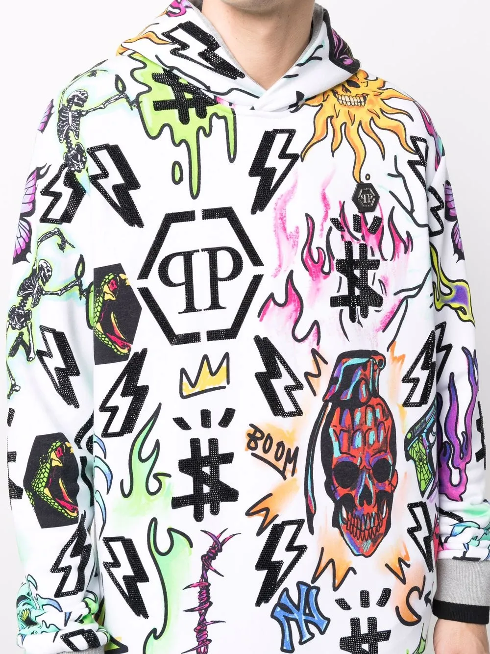 фото Philipp plein худи с узором