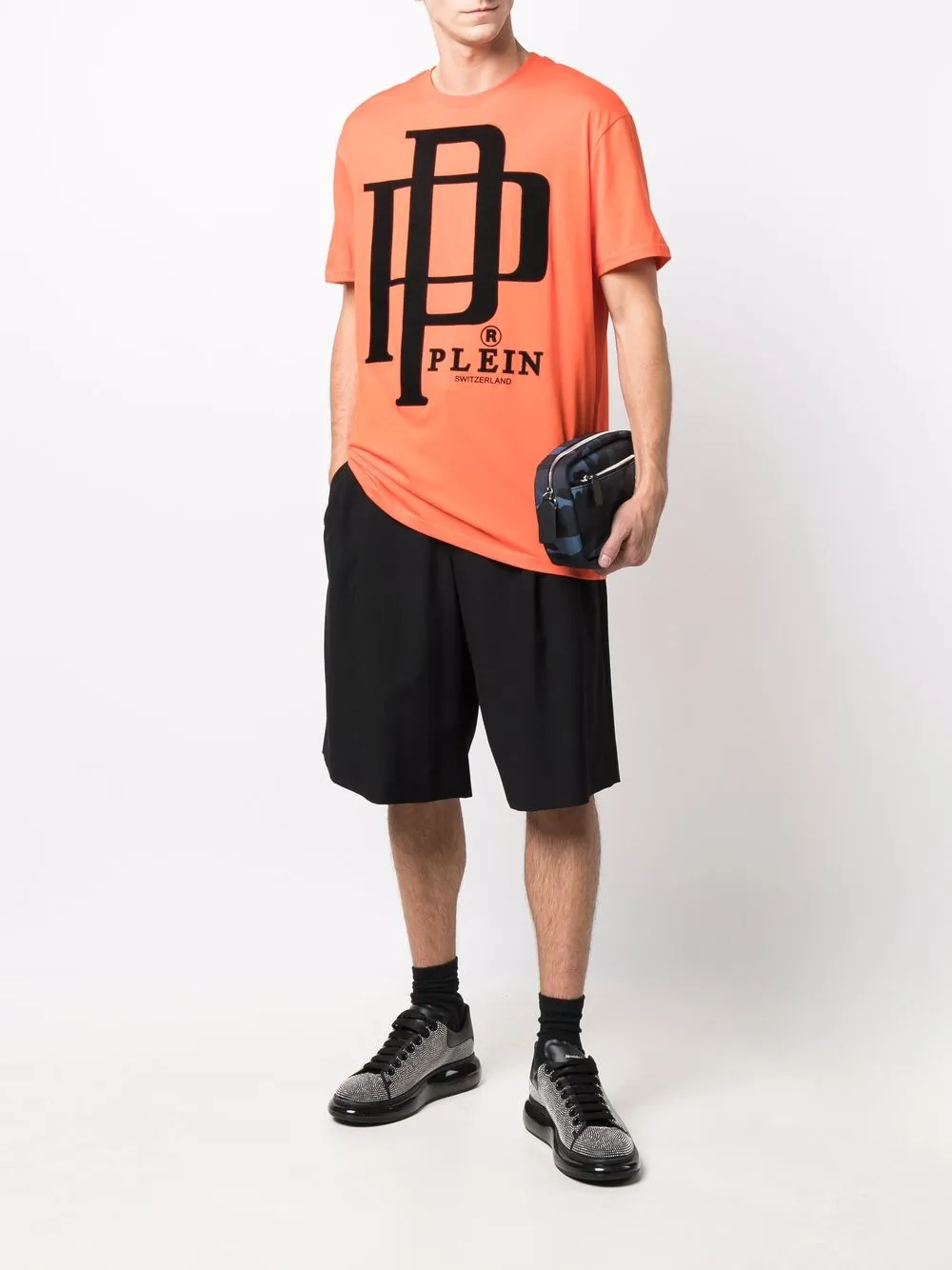 фото Philipp plein футболка с логотипом