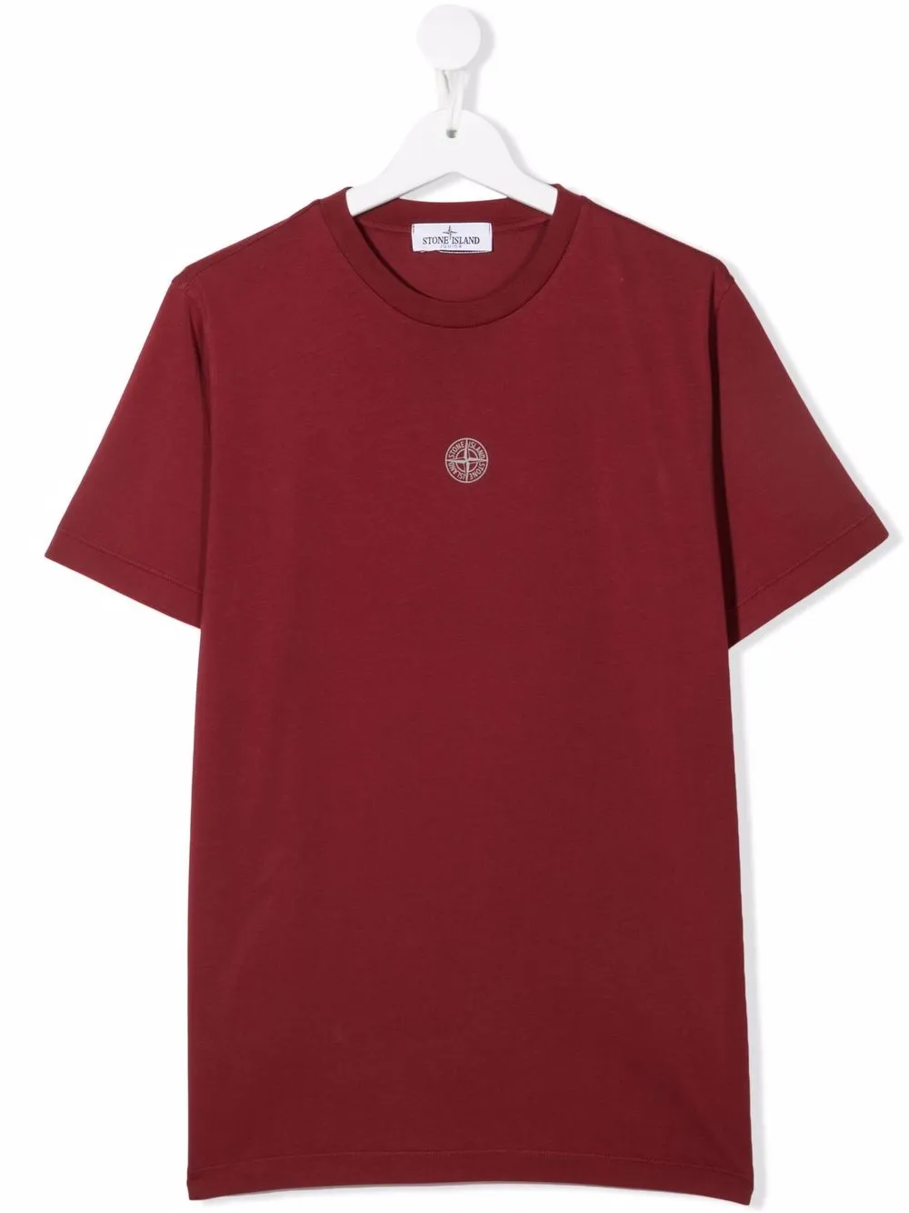 фото Stone island junior футболка с графичным принтом