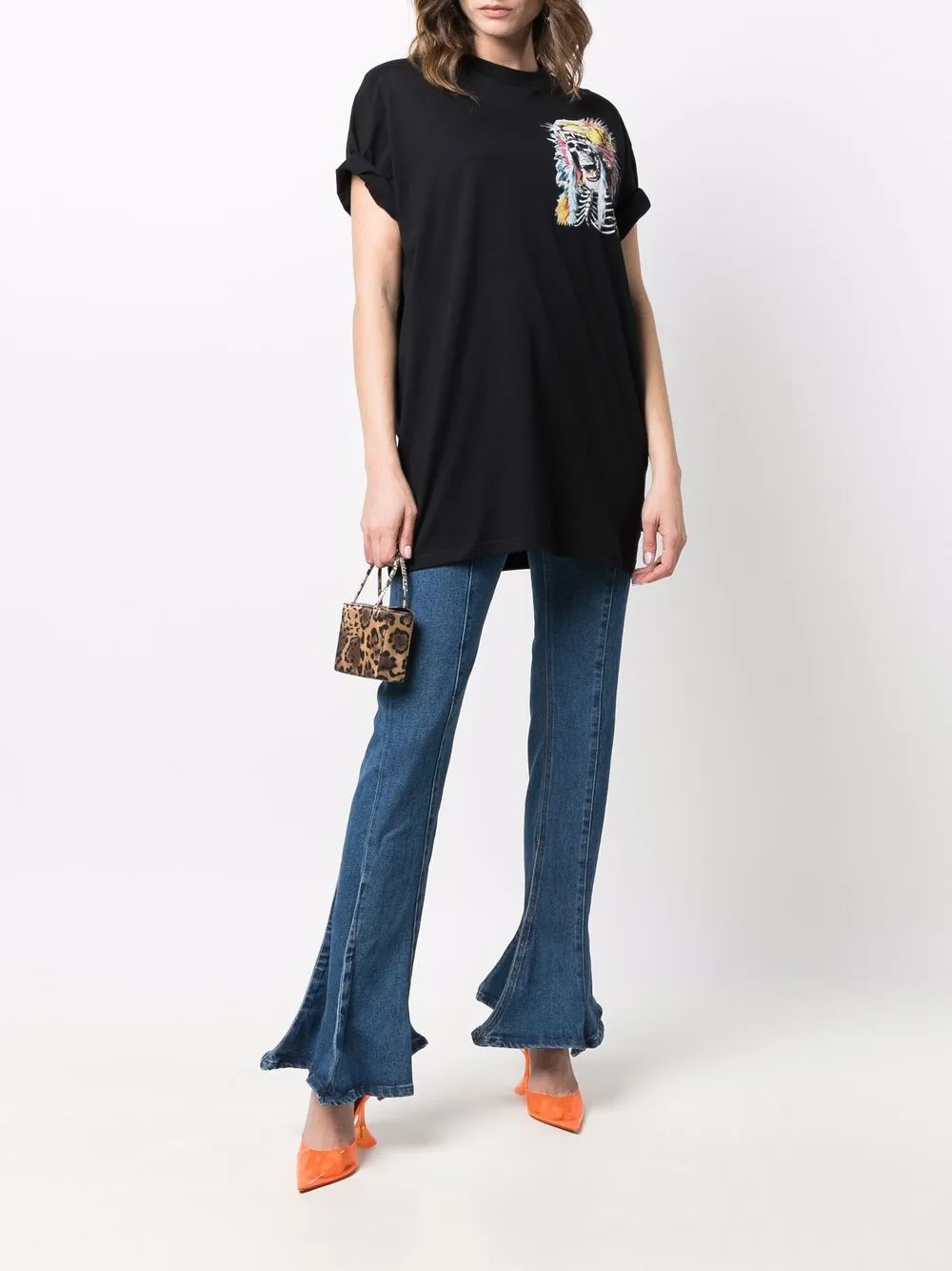 фото Philipp plein футболка navajo с принтом