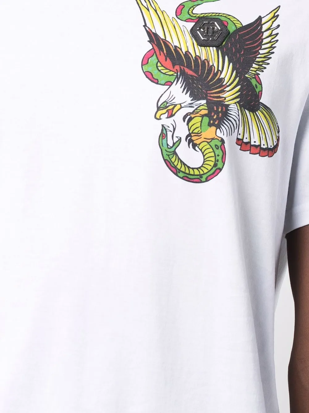 фото Philipp plein футболка с логотипом