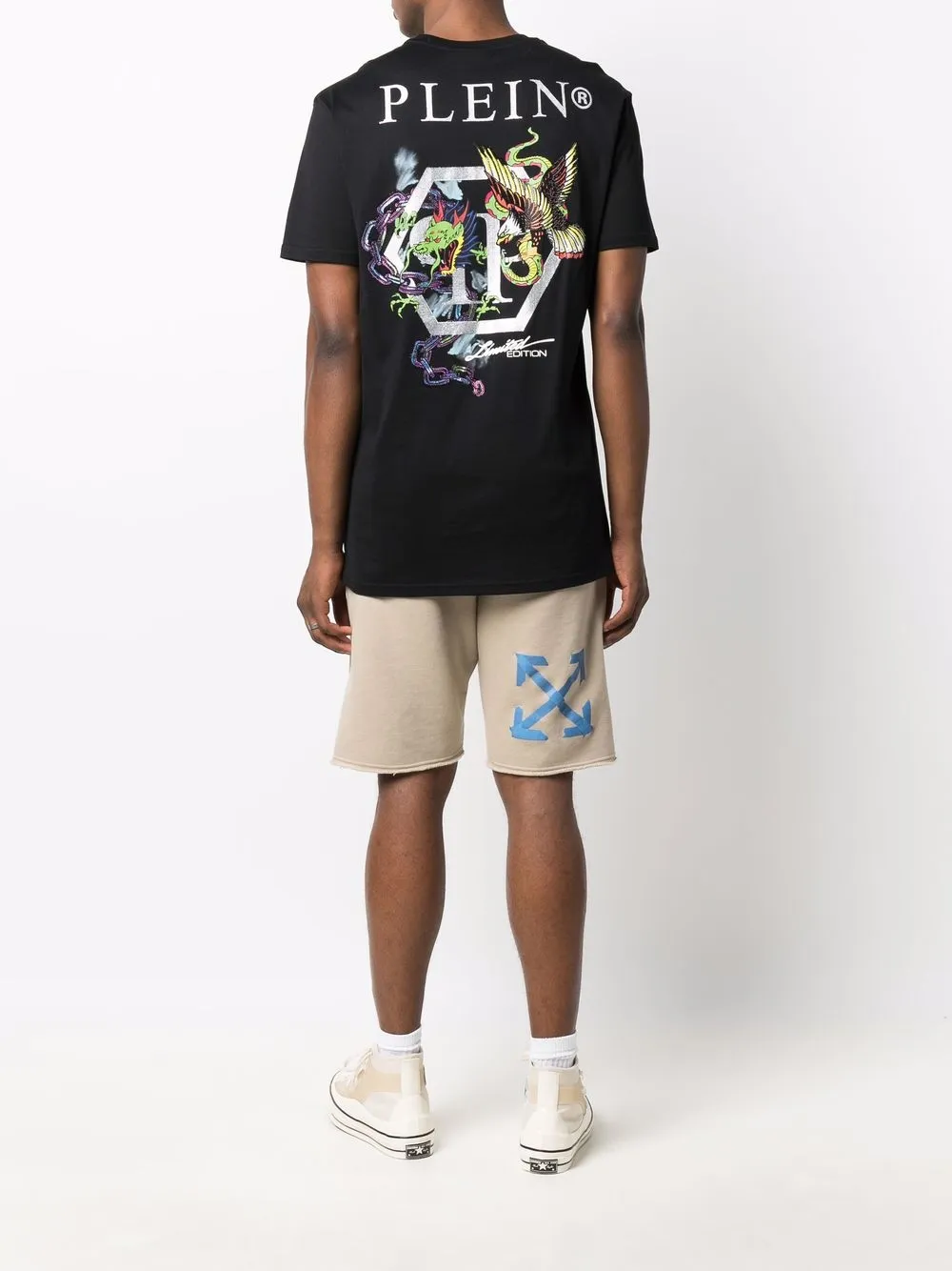 фото Philipp plein футболка stones gothic plein