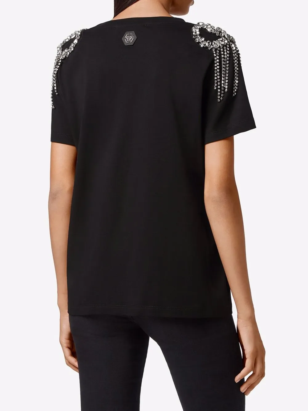 фото Philipp plein футболка с кристаллами