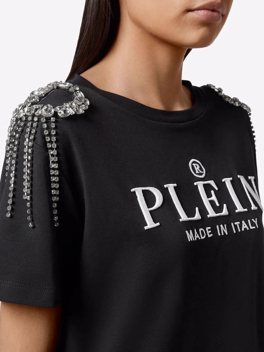 фото Philipp plein футболка с кристаллами