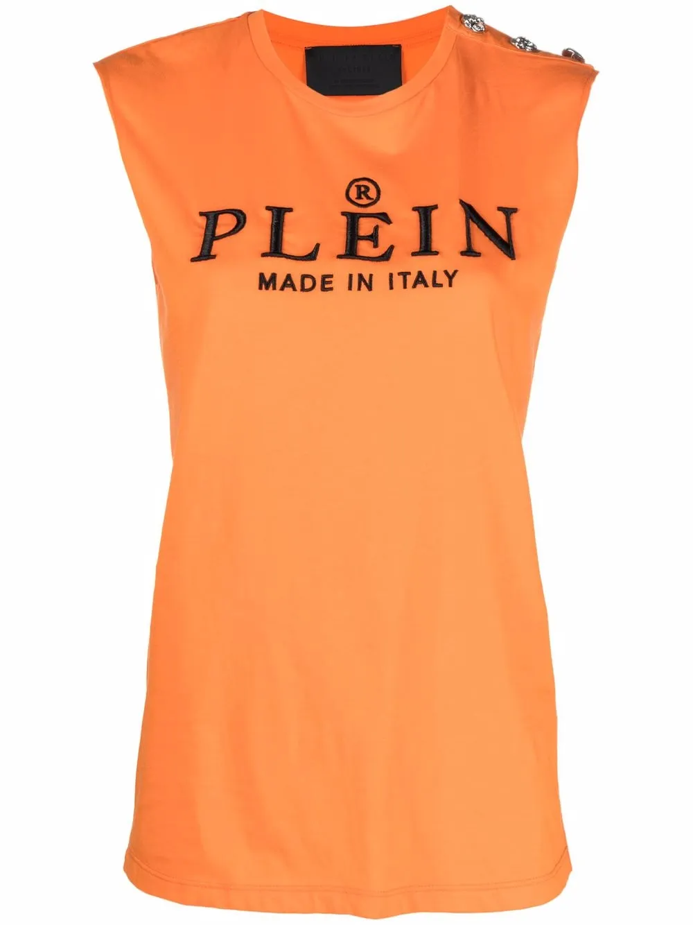 Philipp Plein Iconic Plein vest top - Orange