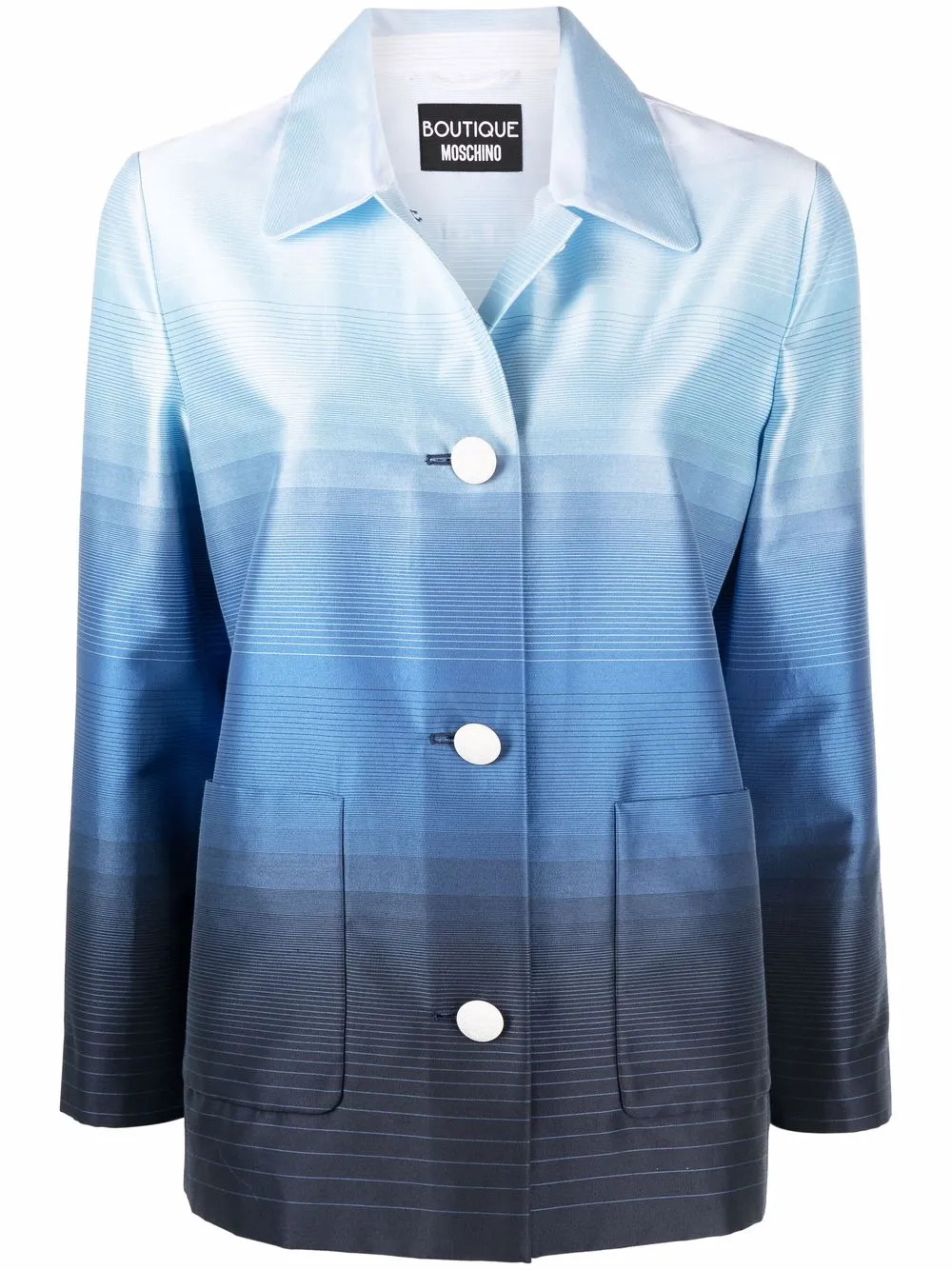 фото Boutique moschino куртка с эффектом омбре