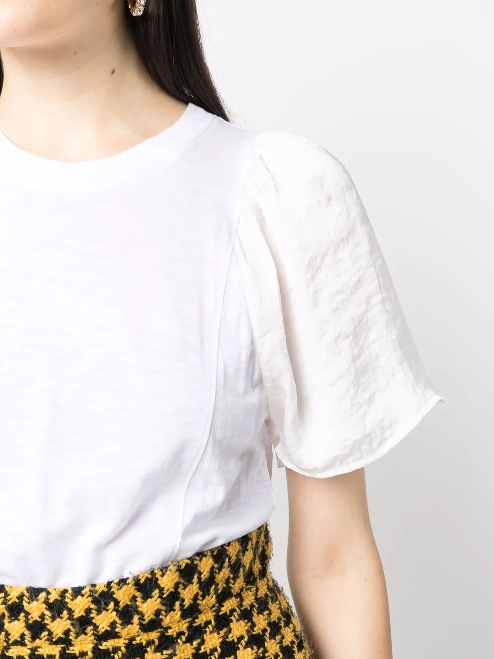 фото Dkny pure футболка со вставками